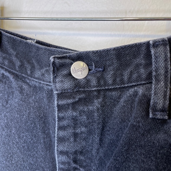 Wrangler VTG Smooth Booty Faded Washed Black High Waisted Retro Mom No-No Jeans - Picture 4 of 10